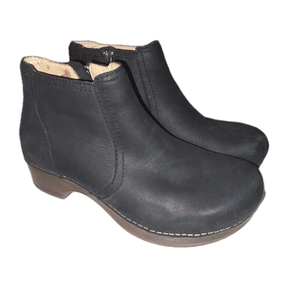 Dansko Black Ankle Boots